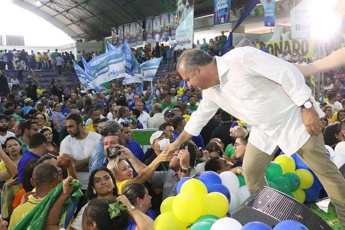 Rogério Marinho apresenta realizações e diz que vida pública de adversários é medíocre