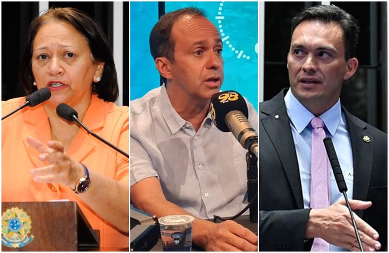 Pesquisa indica que eleição terá segundo turno entre Fátima Bezerra e Fábio Dantas