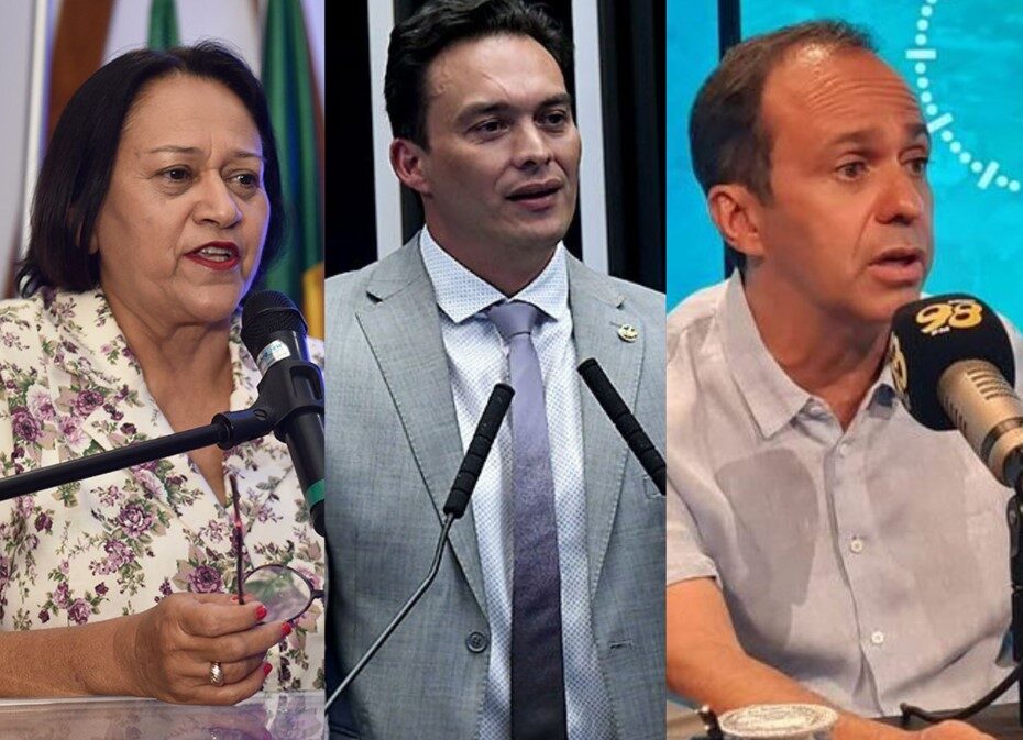 Fátima sobe para 38,1%, e Styvenson toma 2º lugar de Fábio Dantas em nova pesquisa Seta