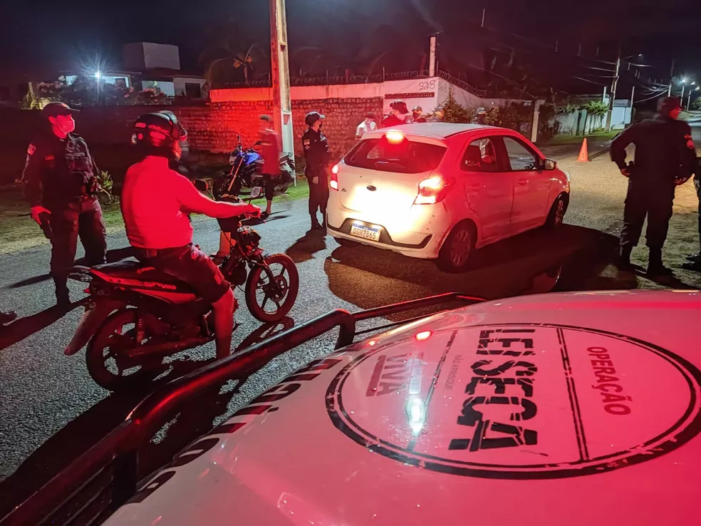 Lei Seca/ CPRE regista seis prisões por embriaguez ao volante em menos de 2 horas de fiscalização na zona Oeste de Natal