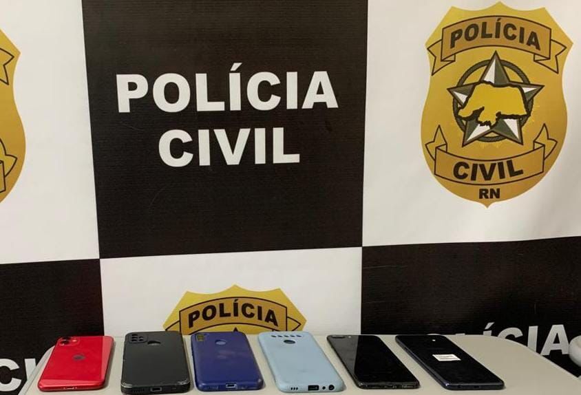 Operação "Greed" autua seis suspeitos por receptação e apreende celulares roubados na Grande Natal