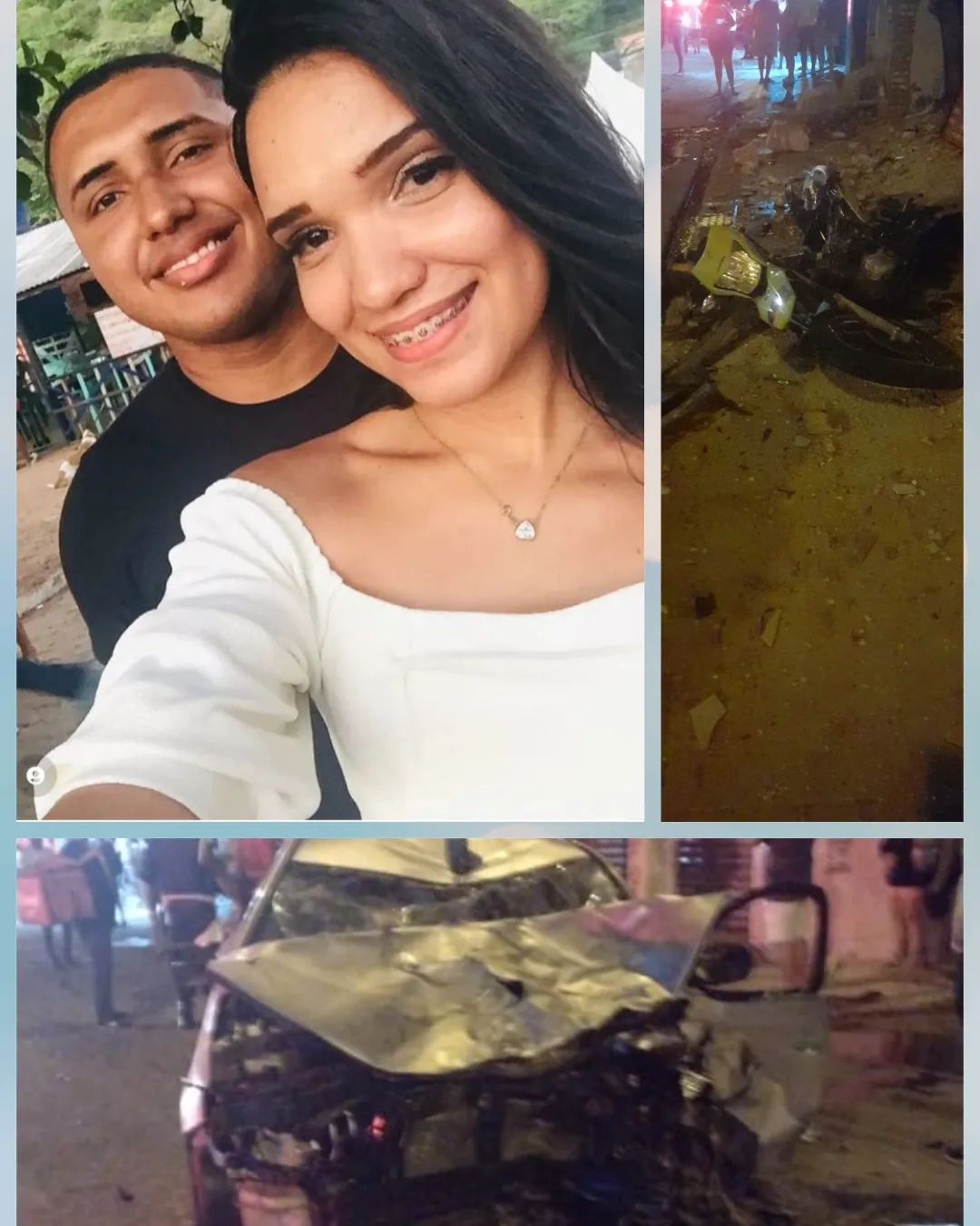 Casal morre após acidente provocado por motorista embriagado