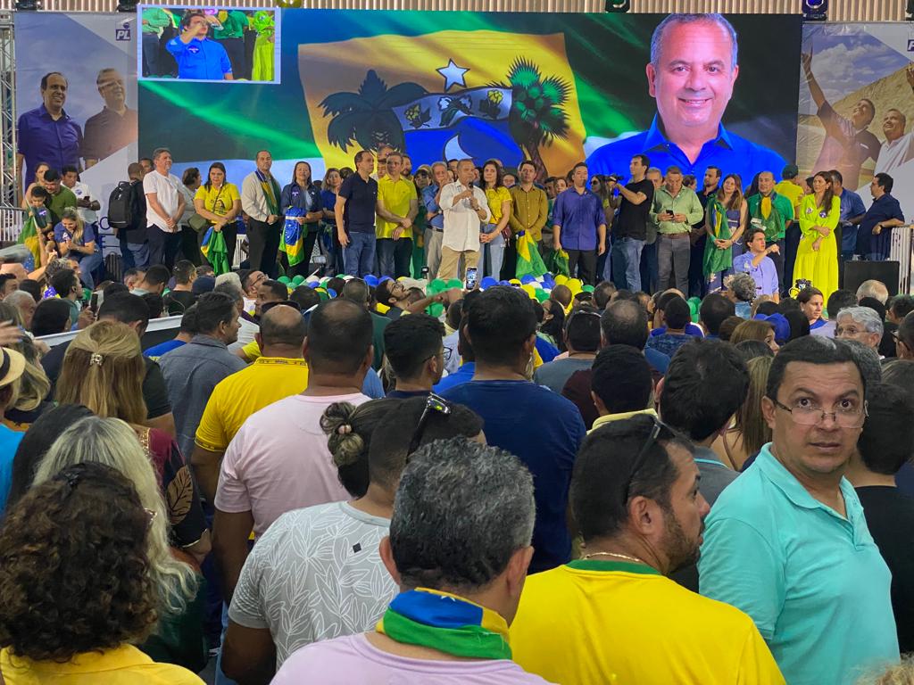 Depois de dizer que não seria candidatado bolsonarísta, Fábio Dantas declara apoio a Bolsonaro durante convenção do PL