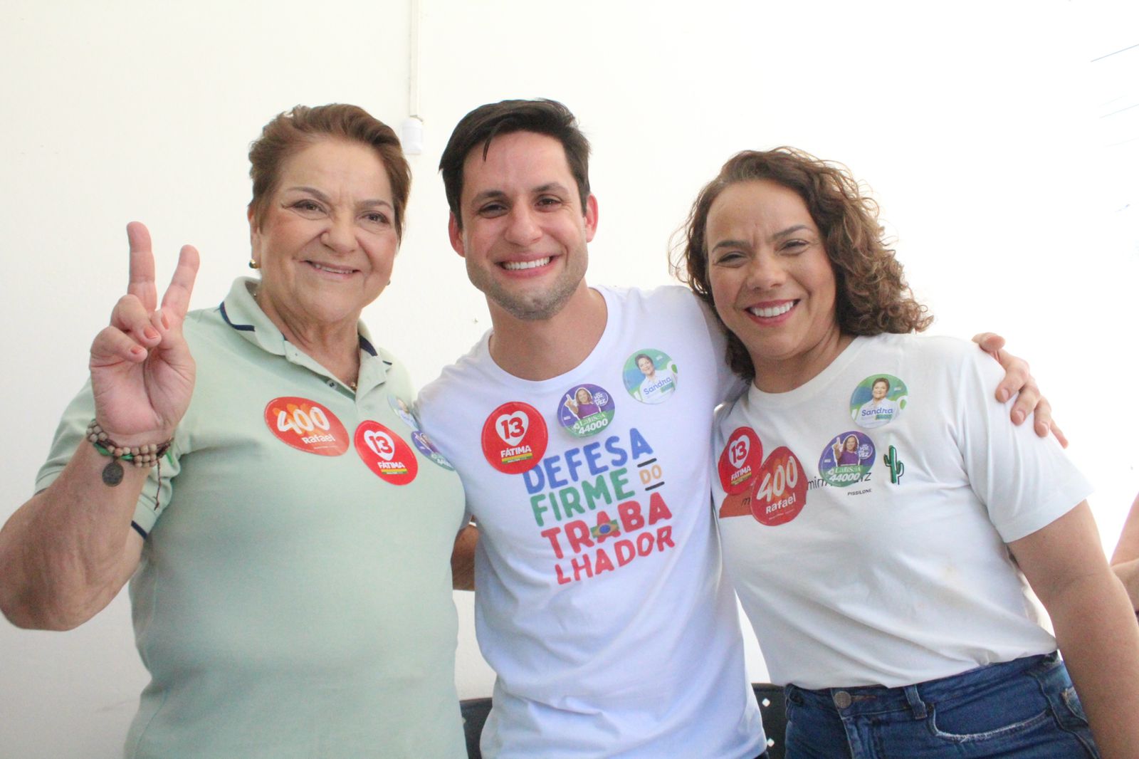 Larissa e Sandra Rosado anunciam apoio à candidatura de Rafael ao Senado 