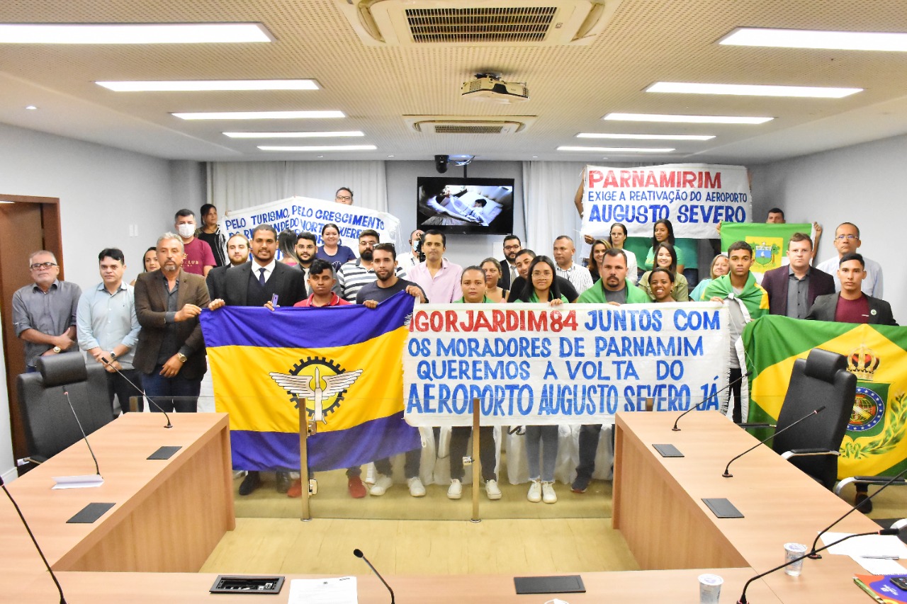 Deputado Michael Diniz quer consultar população sobre reativação do aeroporto em Parnamirim
