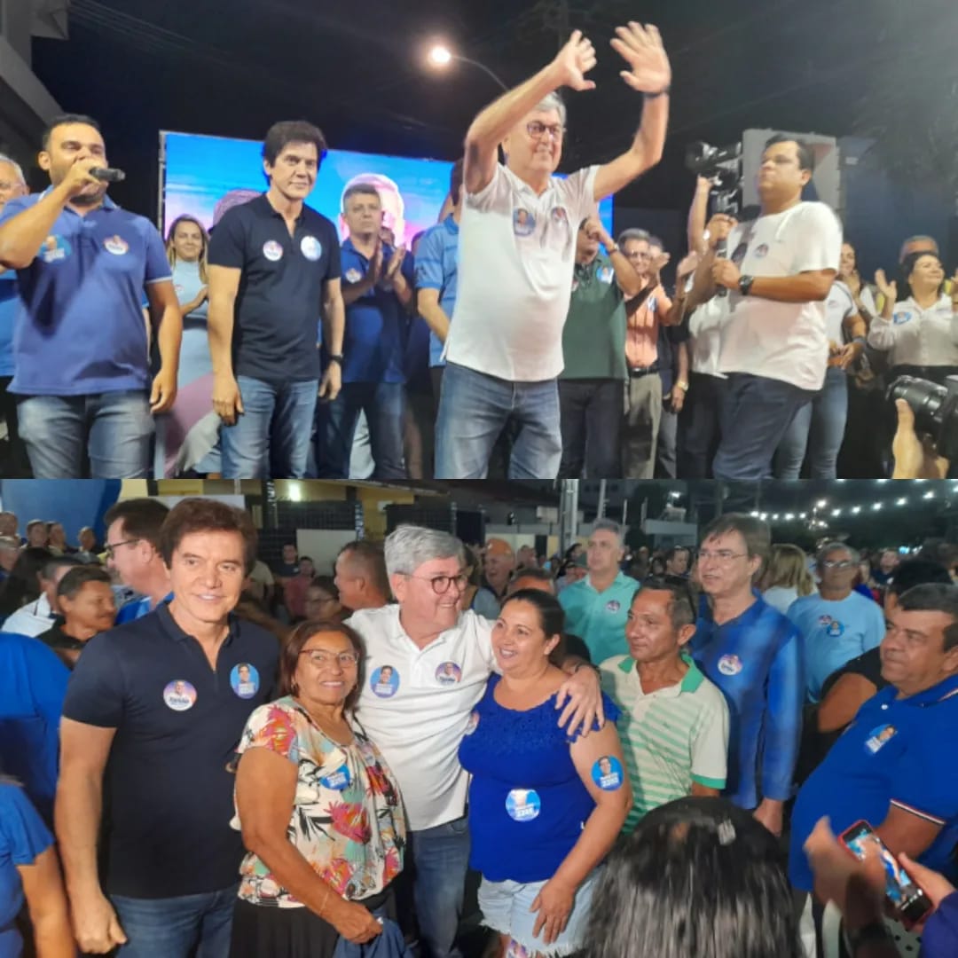 Em seu primeiro comício de campanha, Tomba diz que chegou a hora da população insatisfeita do RN tirar "esse governo que está aí" 