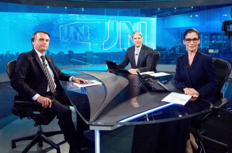 SABATINA: Bolsonaro é sorteado para ser o primeiro entrevistado do Jornal Nacional no próximo dia 22