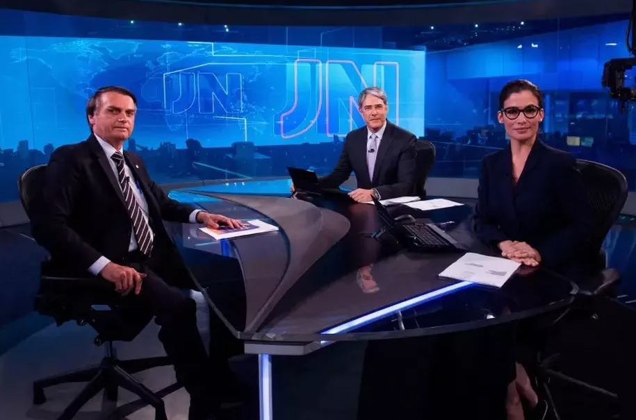 É HOJE! Bolsonaro no Jornal Nacional: entrevista terá duração de 40 minutos