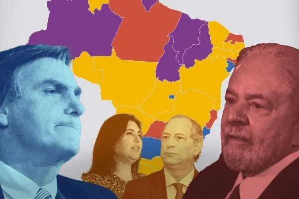 Candidatos a governador apoiados por Bolsonaro estão na frente em 7 estados