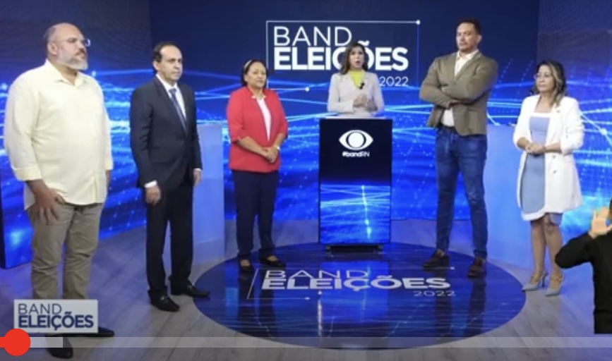 Debate da Band Natal expôs fragilidade do governo Fátima, que teve sua gestão fuzilada pelos adversários