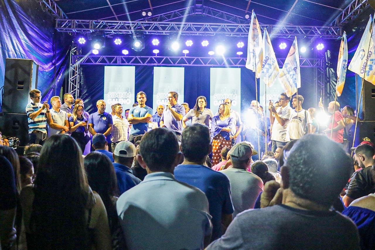 Ao lado de lideranças do Alto Oeste, Galeno lança campanha em Pau dos Ferros