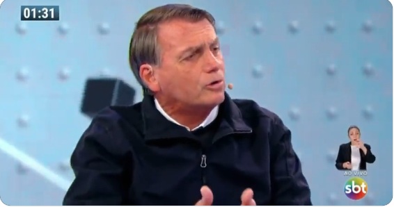 Bolsonaro diz ao Ratinho que Brasil deve transposição do São Francisco a Rogério Marinho