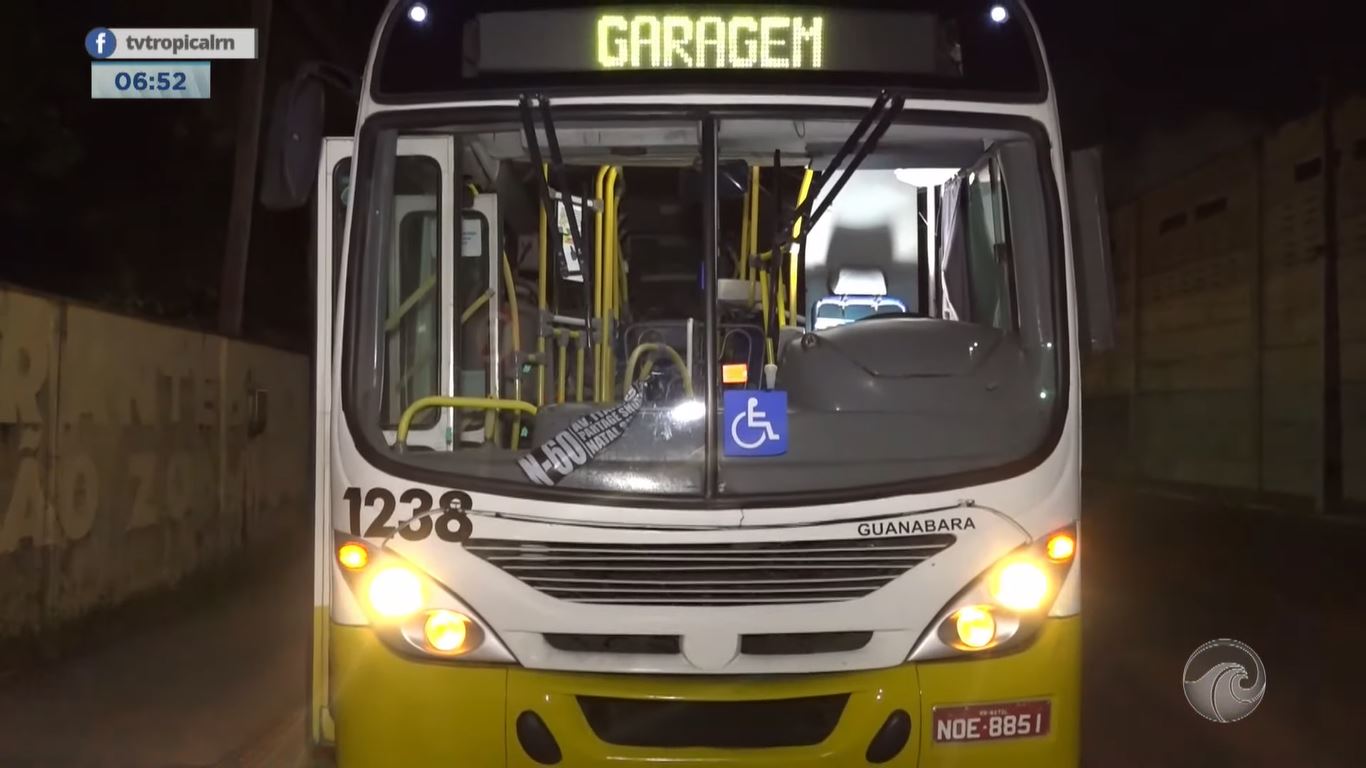 Com apenas 1 mês de trabalho, motorista de ônibus sofre assalto em Natal