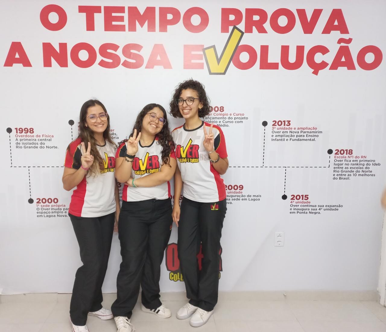 Destaque nacional para três alunas do RN na Olimpíada de Geografia