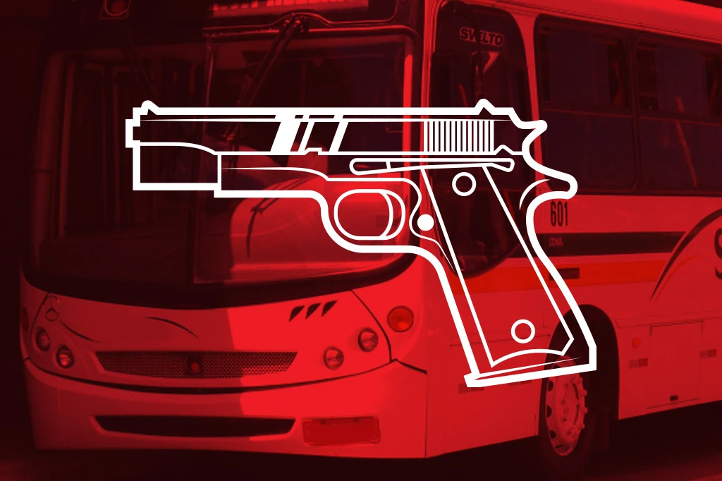 SEGURANÇA ZERO: Bandido assalta ônibus em um dos principais cruzamentos de Natal
