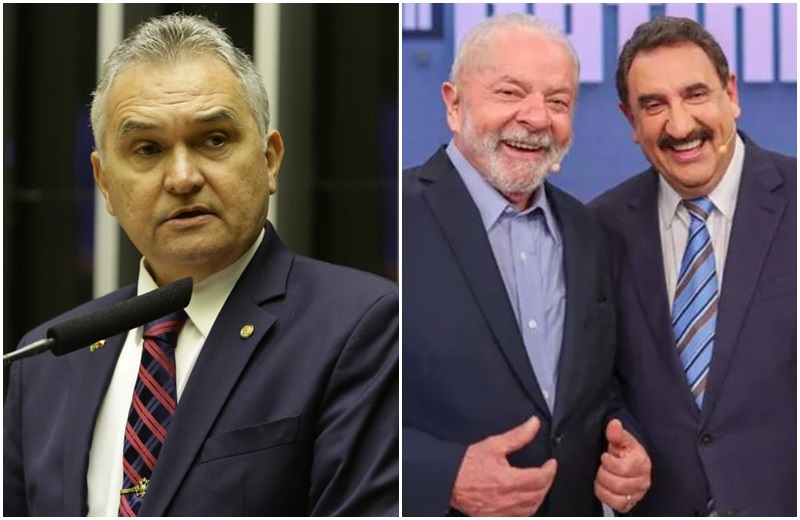“Se tivesse feito bafômetro, nenhuma merda proferida por esse ladrão teria ido para o ar”, diz Girão sobre Lula no Ratinho