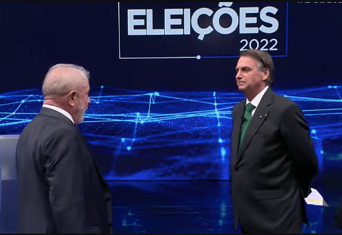 DEBATE: Lula 'foge' do confronto no SBT e Bolsonaro confirma presença em todos