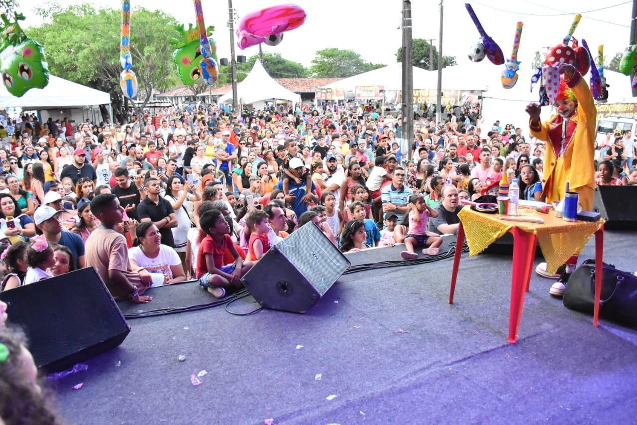 Programação do Dia das Crianças leva público recorde na história da Festa do Boi ao Parque Aristófanes Fernandes