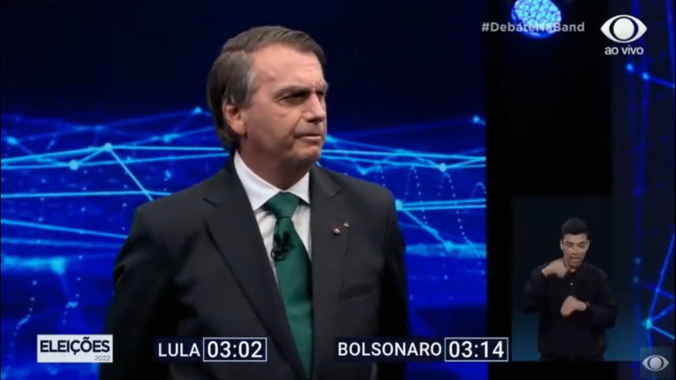 "Eu levei água, com a transposição e com o Rogério Marinho”, frisou mais de uma vez Bolsonaro em debate