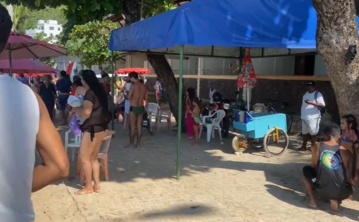 PM prende dois suspeitos por participação em arrastão na Praia de Ponta Negra
