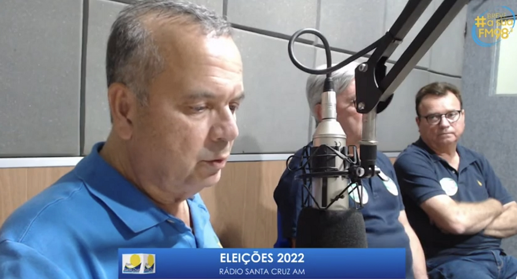 SANTA CRUZ: Rogério diz que desinformação levou muita gente a votar em Lula, que teve o voto de 97% dos criminosos