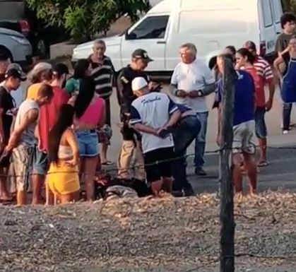 Motociclista fura blitz e atropela policial rodoviário federal na BR-427 no RN