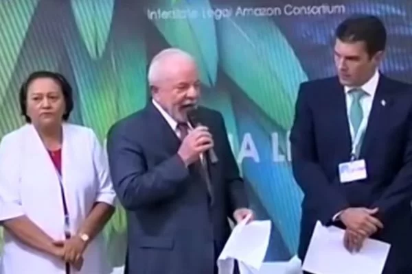 Ao lado de Fátima, Lula afirma que quer COP30 na Amazônia: “O Brasil de volta ao mundo”