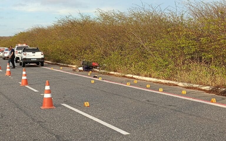 Um morre e outro fica ferido em ataque a tiros em rodovia no interior do RN