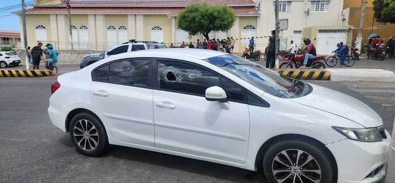 Homem é executado dentro do carro em Mossoró