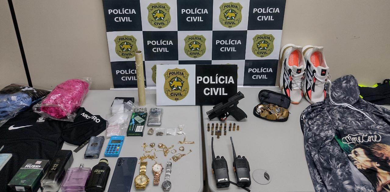 "Escobar" é preso por tráfico de drogas e outros crimes na Grande Natal