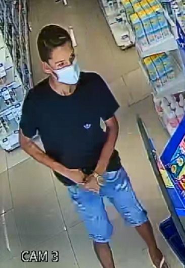 Polícia Civil divulga imagens de suspeito por roubo em Petrópolis