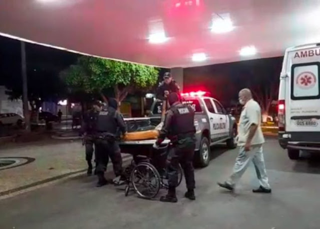 Bandidos fazem arrastão em casa, trocam tiros com a polícia e um morre em Mossoró