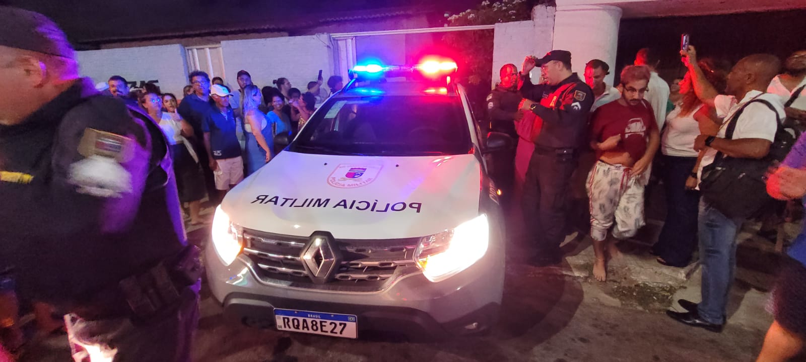 Capitão da PM é agredido durante festa de Iemanjá em praia de Natal