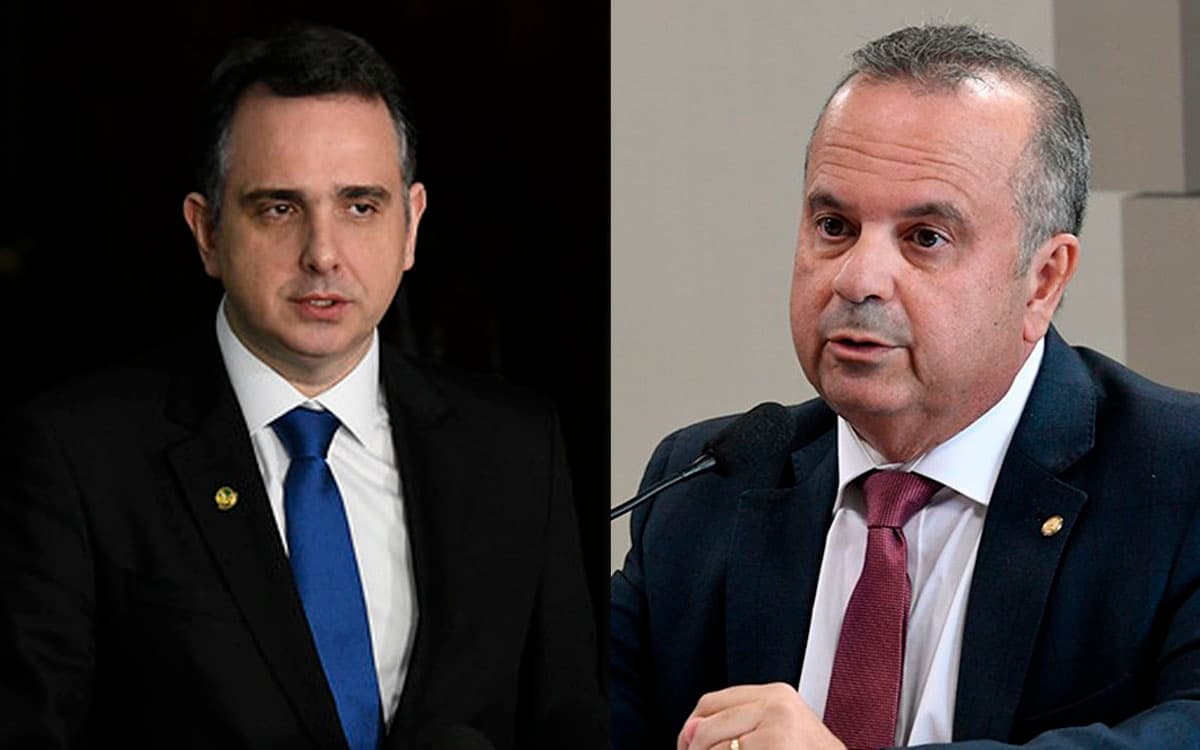 Nas redes sociais, 23 senadores apoiam Marinho, e 16, Pacheco