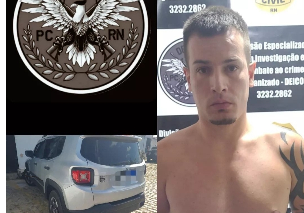 Líder de facção acusado de homicídios no RS é preso 'malhando' em academia de Parnamirim