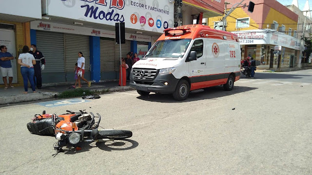 Motociclista morre após bater em carro e ser arremessado em Mossoró