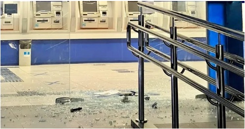 Facção criminosa ataca banco, loja de motos e posto de combustíveis em Caicó