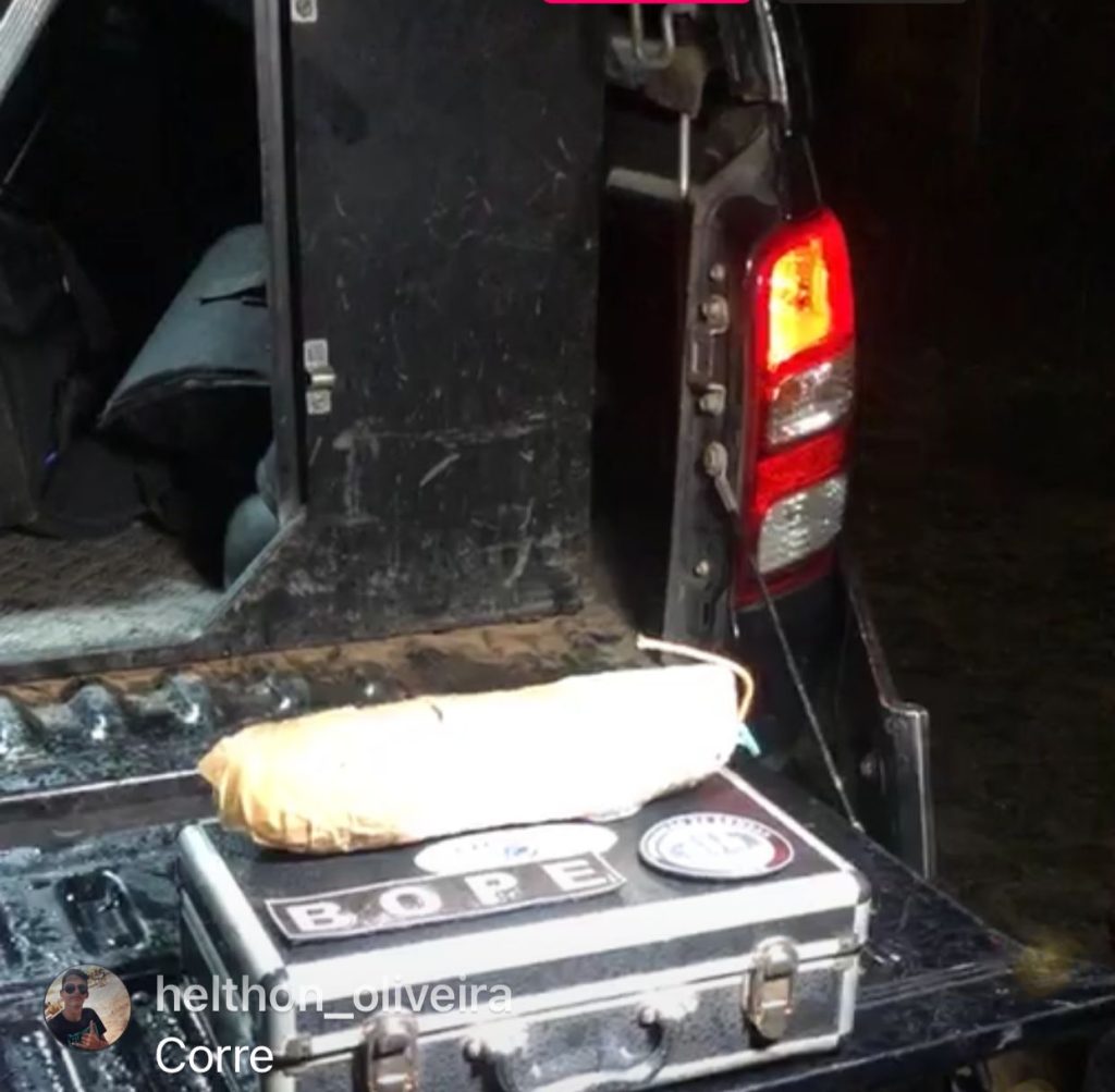 Bandidos jogam bomba durante perseguição em Ponta Negra