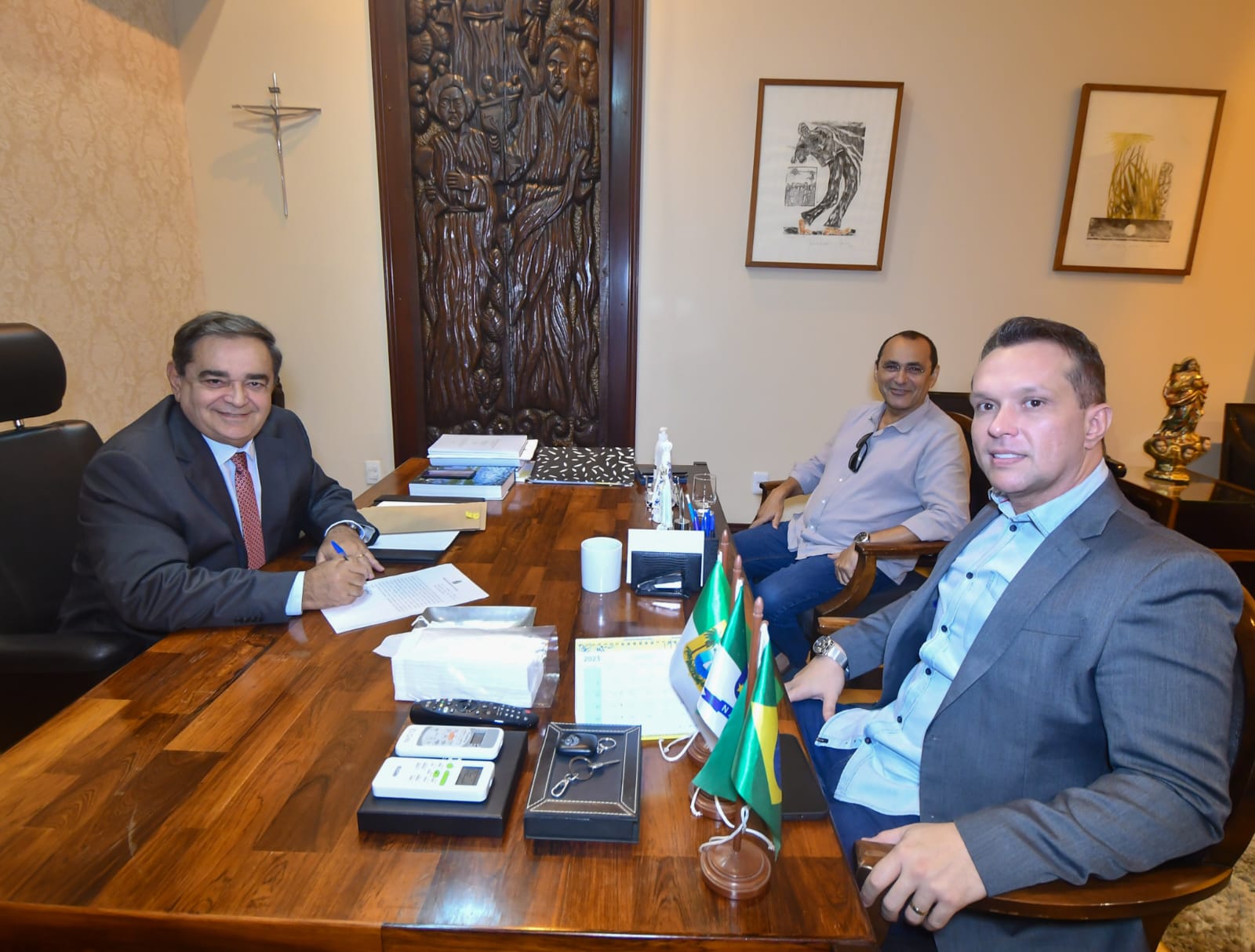 Álvaro Dias reassume a Prefeitura de Natal
