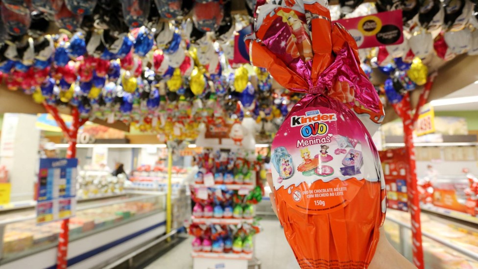 Ovos de Páscoa chegam aos supermercados em média 12% mais caros