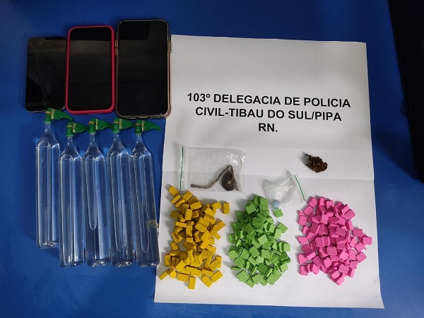 Espanhol é preso com entorpecentes em pousada na praia de Pipa