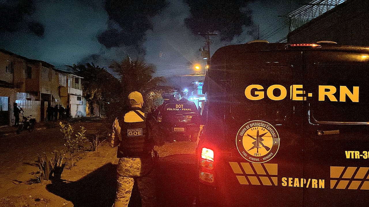 Polícia Penal prende cinco monitorados por tornozeleira eletrônica em Natal