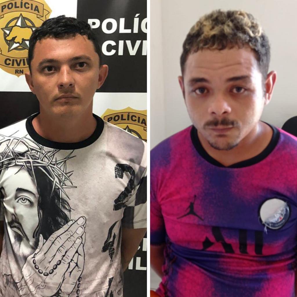 Polícia Civil do RN prende dois suspeitos por roubo na Paraíba