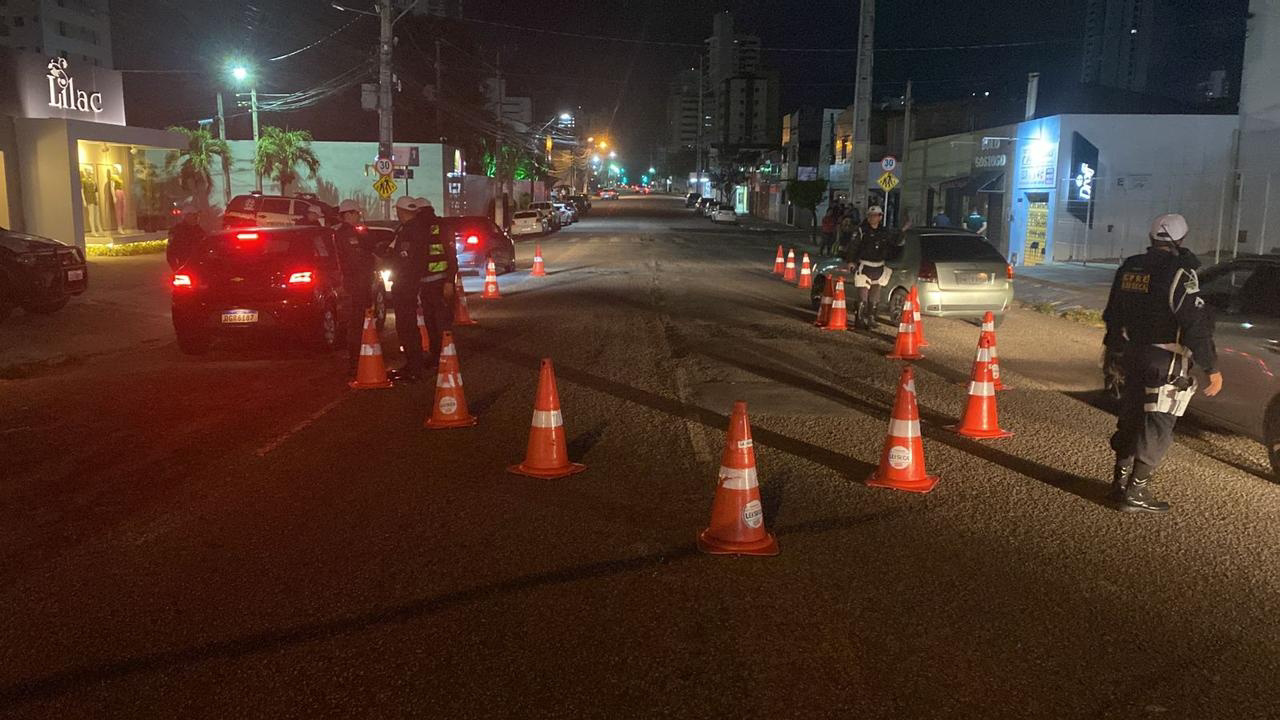 Operação da Lei Seca resulta em autuação de 11 condutores por embriaguez ao volante em Natal