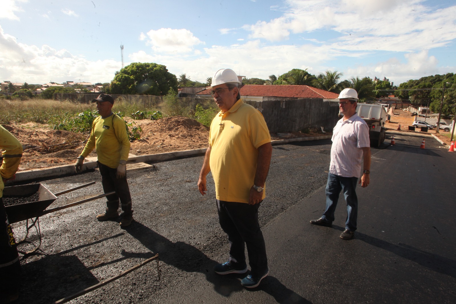 Obras de drenagem e pavimentação no San Vale chegam a 60% de execução￼