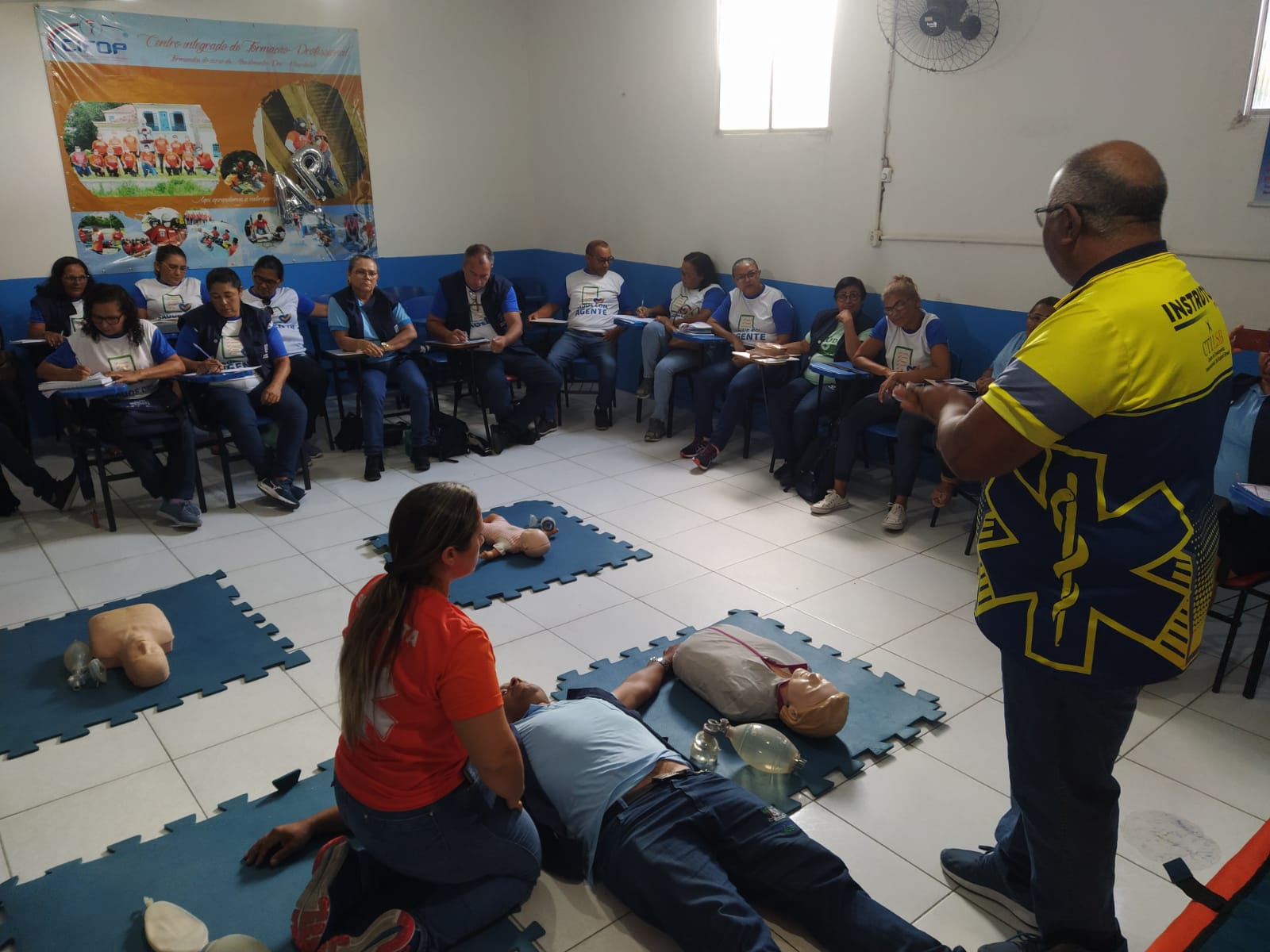 Professores da rede de ensino de Macaíba participam de formação em primeiros socorros