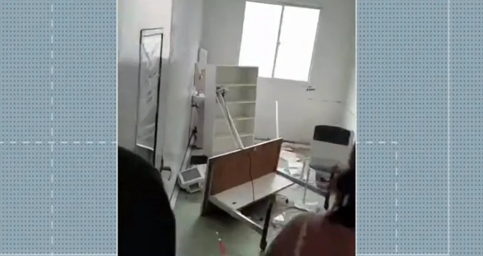 Jovem é preso após quebrar equipamentos e agredir funcionários de UPA na Cidade da Esperança