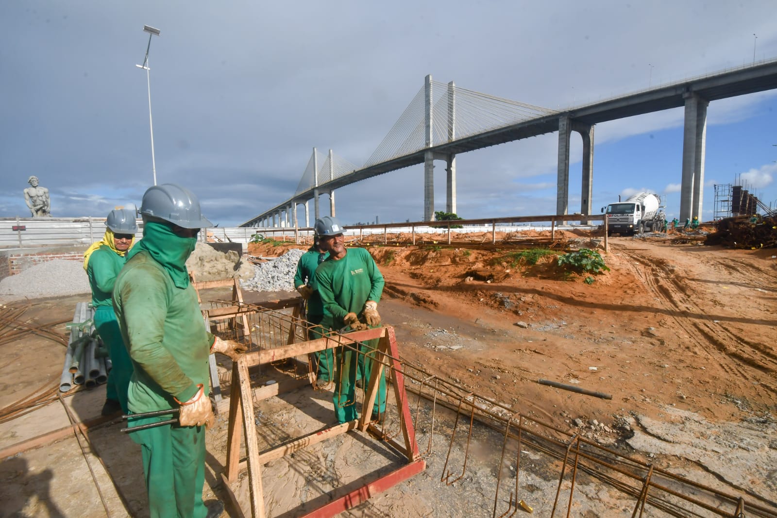 Obras no Complexo Turístico da Redinha avançam e mudam a face da praia