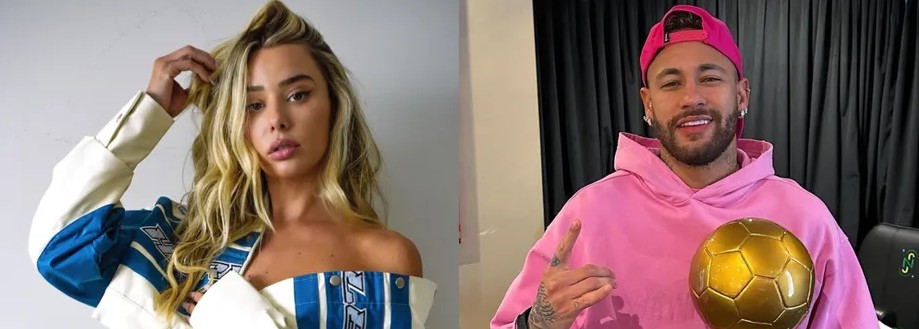 DEU RUIM! Modelo internacional mostra mensagem de Neymar e detona: “Se você tem namorada, não mande dm para garotas”