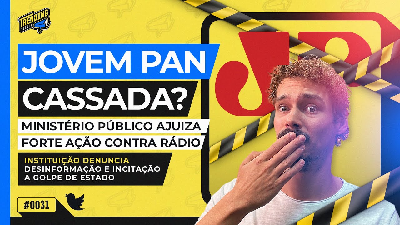 "REPITA JOVEM PAN": Tribuna do Norte faz editorial contra cassação da Jovem Pan proposta pelo MPF/SP